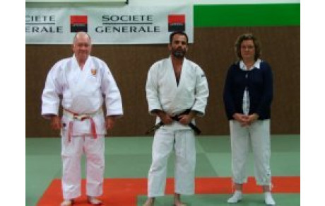 REMISE DE LA CEINTURE NOIRE 5° DAN A PAUL DIARD